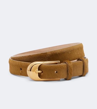 Khaite Khaite Dome calf hair belt
