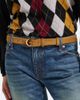 Khaite Khaite Dome calf hair belt - 2