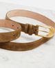 Khaite Khaite Dome suede belt - 3
