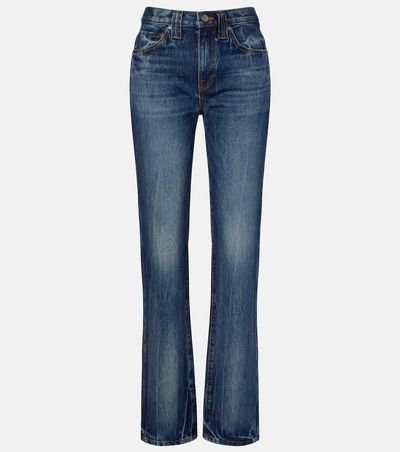Khaite Khaite Farley high-rise straight jeans