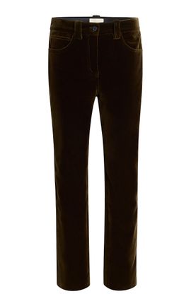 Khaite Khaite Farley Velvet Pants