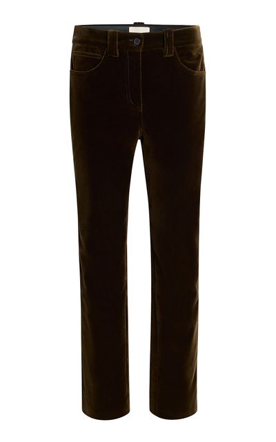 Khaite Khaite Farley Velvet Pants