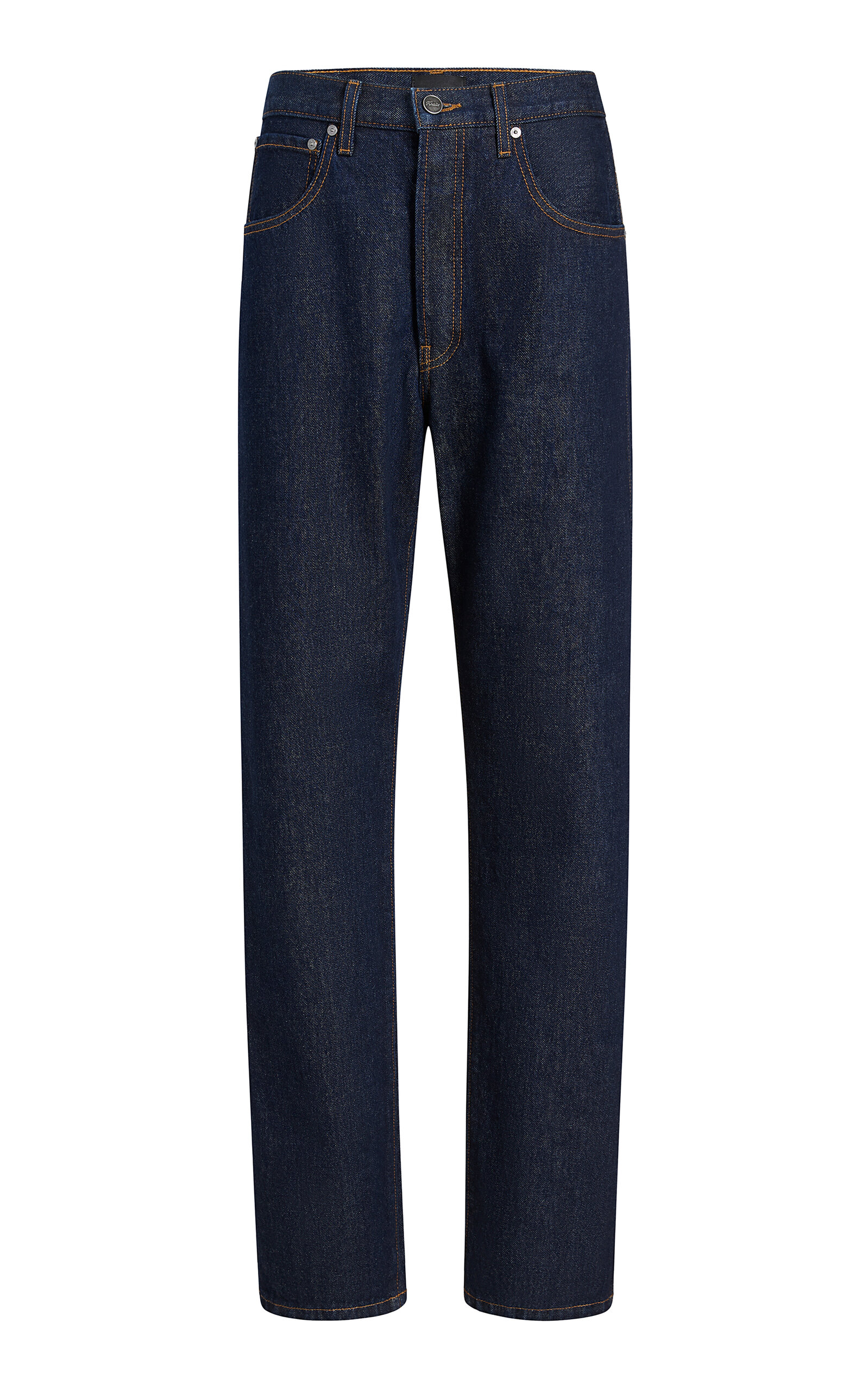 Khaite Khaite Fortuna MidRise Denim StraightLeg Jeans