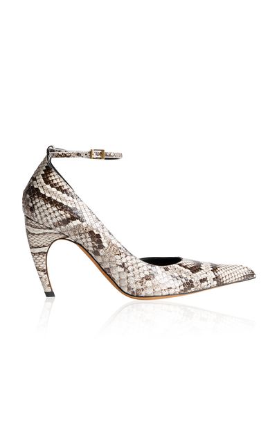 Khaite Khaite Gilda Ankle Strap Pump 85