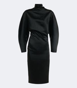 Khaite Khaite Harlin draped satin midi dress