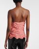 Khaite Khaite Inara ruched scalloped top - 5