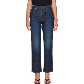 KHAITE KHAITE Indigo Abigail Stretch Jeans
