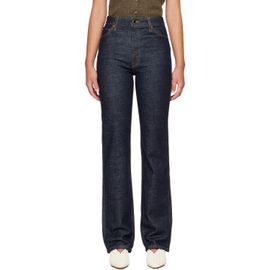 KHAITE KHAITE Indigo Danielle Stretch Jeans