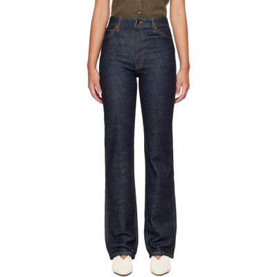KHAITE KHAITE Indigo Danielle Stretch Jeans