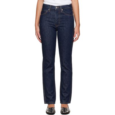 KHAITE KHAITE Indigo Finley Jeans
