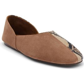 Khaite Khaite Jane Snakeskin Embossed Ballet Flat