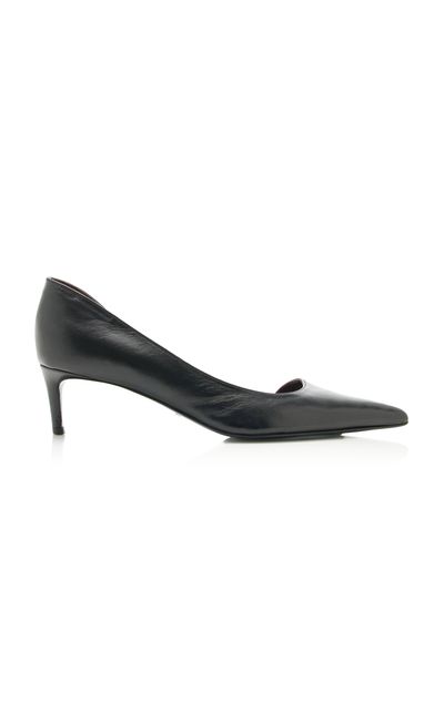 Khaite Khaite Jett D'Orsay Leather Pumps