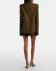 Khaite Khaite Jett wool and silk cady miniskirt - 5