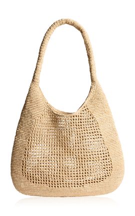 Khaite Khaite Joan Large Raffia Hobo