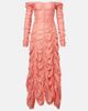 Khaite Khaite Judith ruched voile cocktail dress - 1