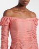 Khaite Khaite Judith ruched voile cocktail dress - 3