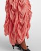 Khaite Khaite Judith ruched voile cocktail dress - 5