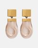 Khaite Khaite Keefe 18kt gold-plated drop earrings - 1