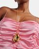Khaite Khaite Keefe 18kt gold-plated pendant necklace - 5