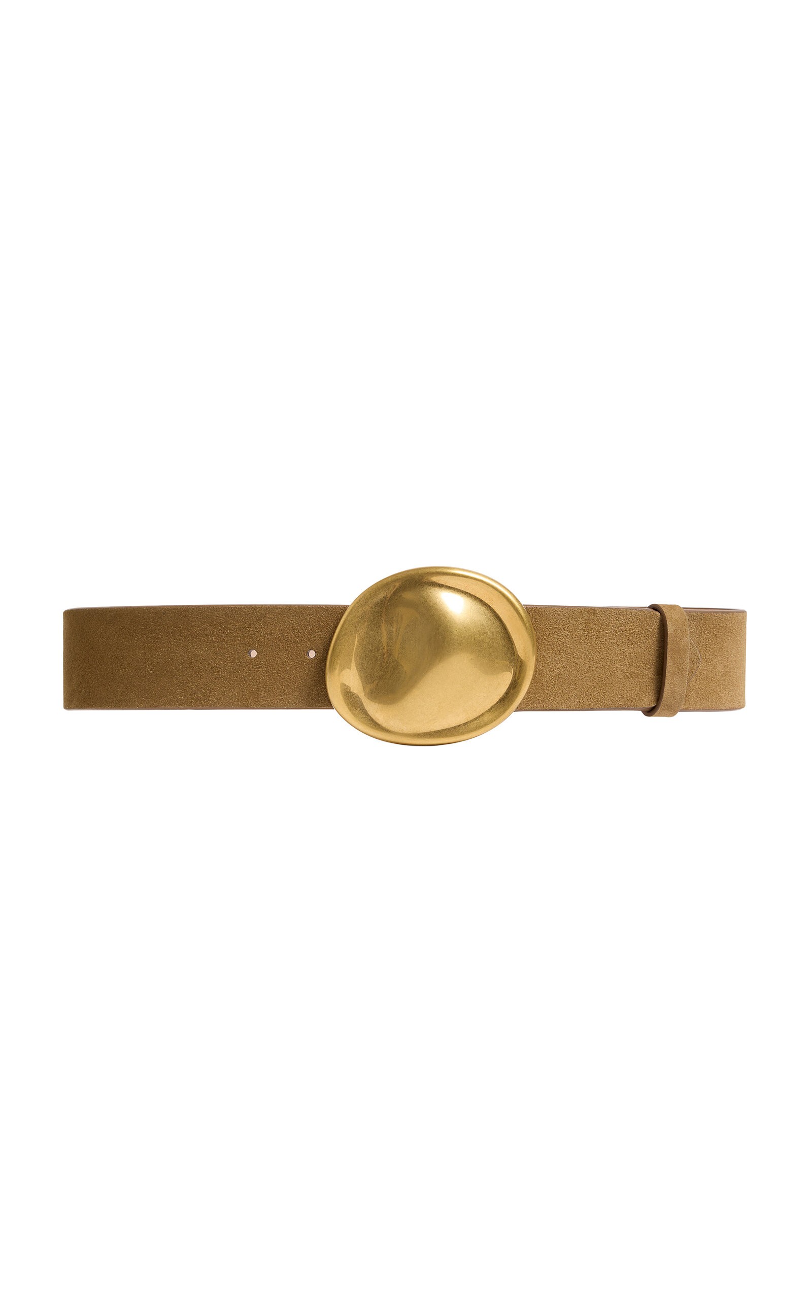 Khaite Khaite Keefe Belt Antique Gold (35MM) Brown 90 cm