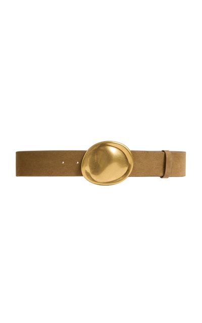 Khaite Khaite Keefe Belt Antique Gold (35MM) Brown 90 cm