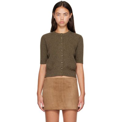 KHAITE KHAITE Khaki Nora Cardigan