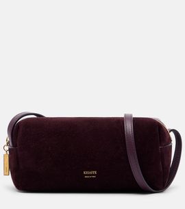 Khaite Khaite Kye Mini suede crossbody bag