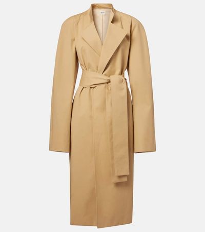Khaite Khaite Lagden cotton gabardine coat