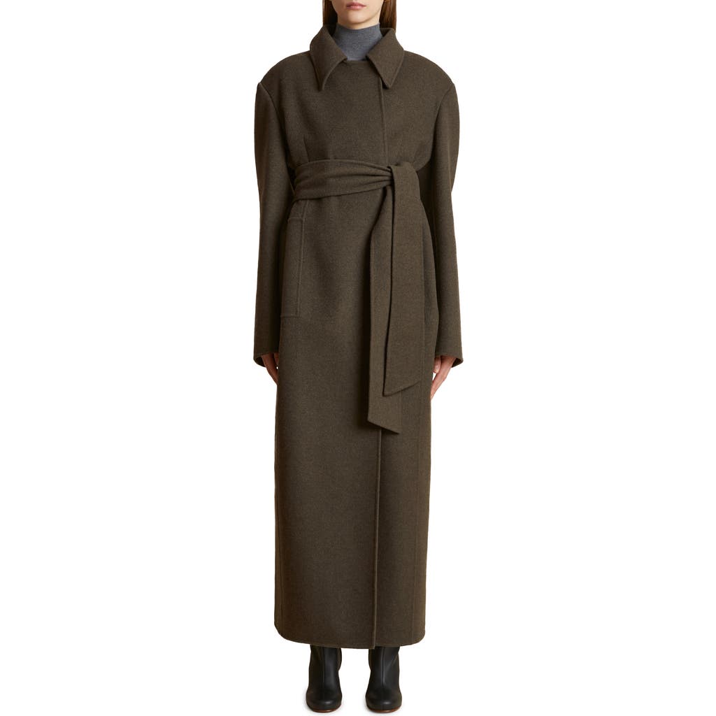 Khaite Khaite Lea Oversize Long Wool Coat