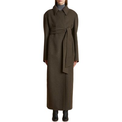 Khaite Khaite Lea Oversize Long Wool Coat