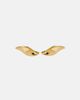 Khaite Khaite Leaf clip-on earrings - 1