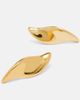 Khaite Khaite Leaf clip-on earrings - 4
