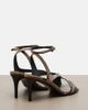 Khaite Khaite Liria snake-effect leather sandals - 3