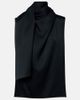 Khaite Khaite Loe scarf-detail crÃªpe satin top - 1