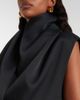 Khaite Khaite Loe scarf-detail crÃªpe satin top - 5