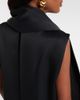 Khaite Khaite Loe scarf-detail crÃªpe satin top - 6