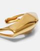 Khaite Khaite Lotus 18kt gold-plated cuff bracelet - 2