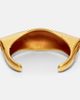 Khaite Khaite Lotus 18kt gold-plated cuff bracelet - 4