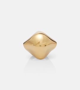 Khaite Khaite Lotus 18kt gold-plated ring