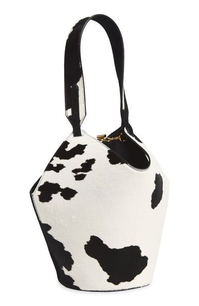 Khaite Khaite Lotus Mini Calf Hair Tote