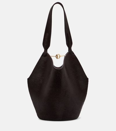 Khaite Khaite Lotus Mini calf hair tote bag