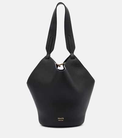 Khaite Khaite Lotus Mini leather tote bag