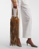 Khaite Khaite Lotus Nano fringed suede tote bag - 2