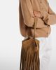 Khaite Khaite Lotus Nano fringed suede tote bag - 6