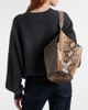 Khaite Khaite Lotus Small snake-effect leather tote bag - 2