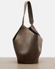 Khaite Khaite Lotus Small snake-effect leather tote bag - 4