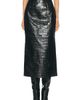 KHAITE KHAITE Loxley Embossed Alligator Skirt - 2