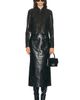 KHAITE KHAITE Loxley Embossed Alligator Skirt - 6