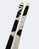 Khaite Khaite Luna cow-print calf hair belt - 3