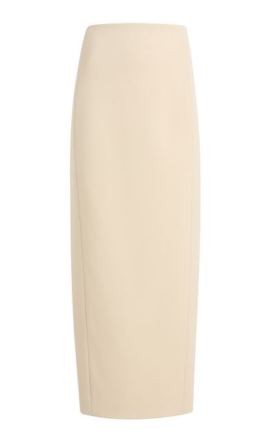 Khaite Khaite Lyle Mix Crepe Maxi Skirt